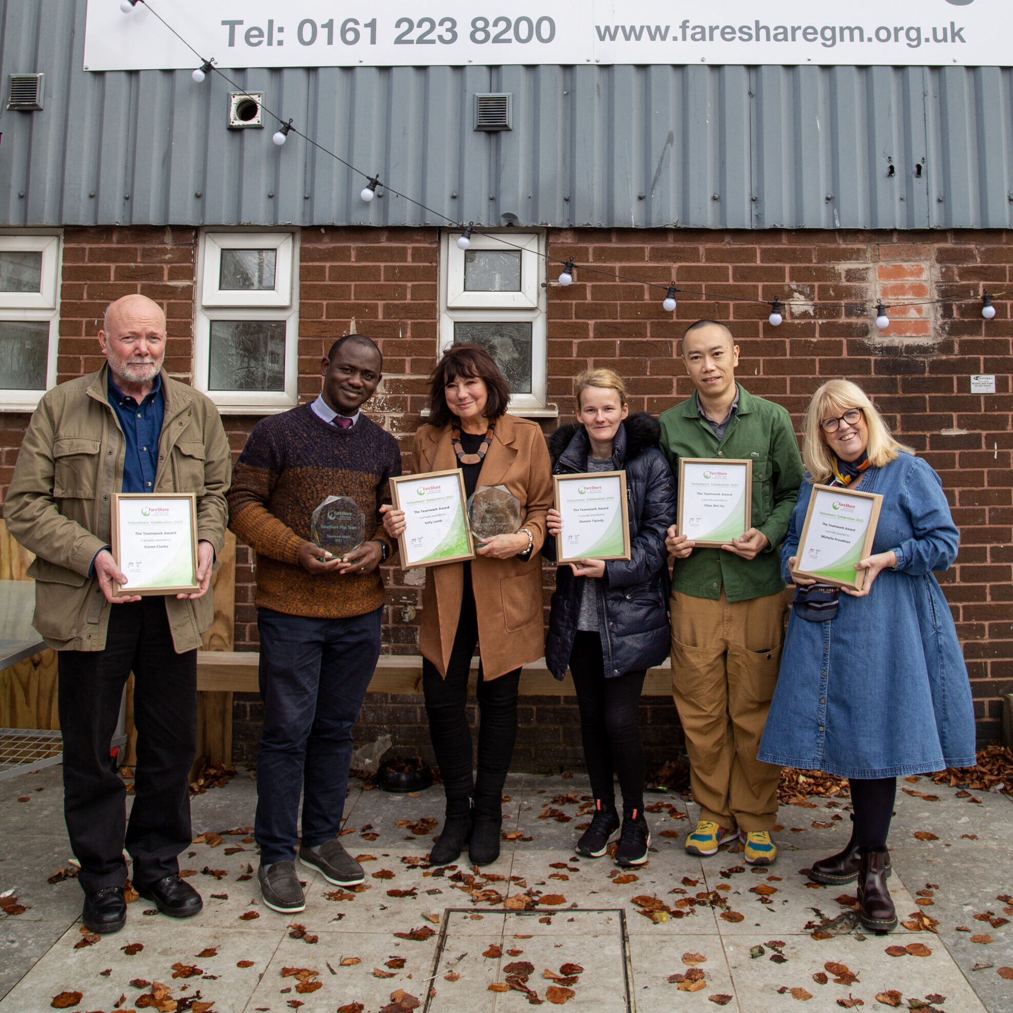 Volunteer Awards Celebration | Fareshare Greater Manchester