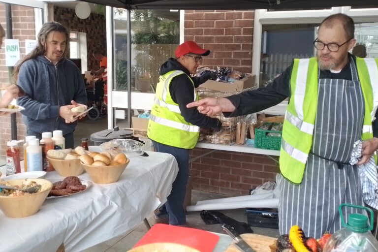 volunteers week celebration barbecue