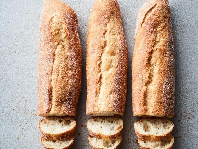 The Bread Factory's baguettes