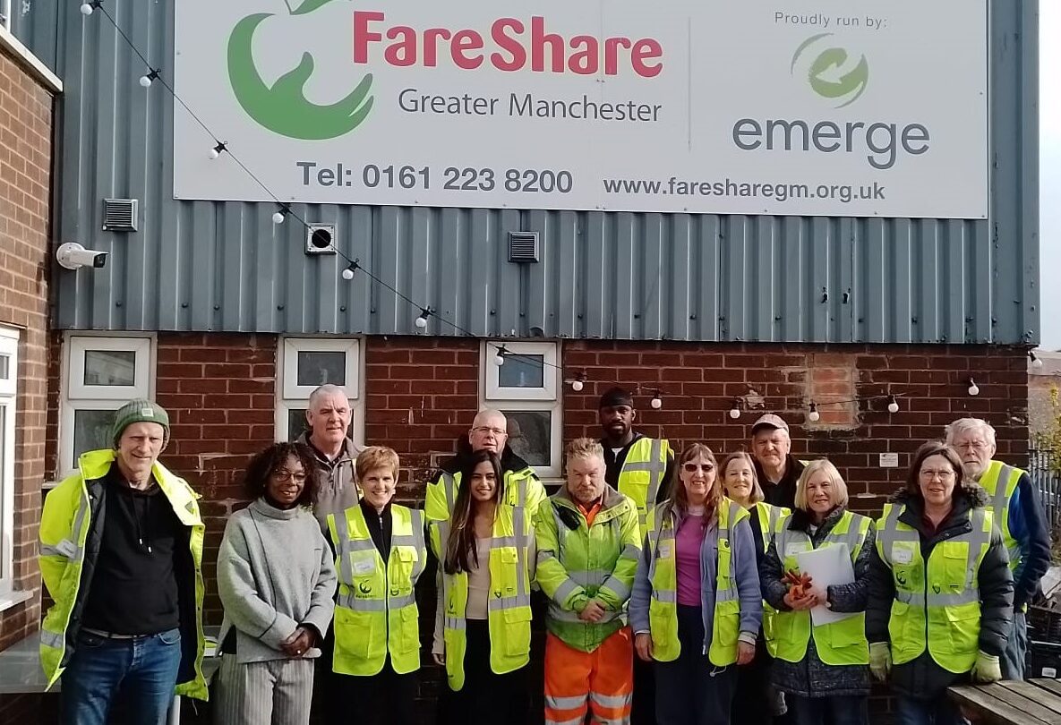 FareShare Greater Manchester volunteer team