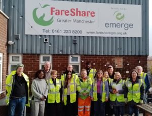 FareShare Greater Manchester volunteer team