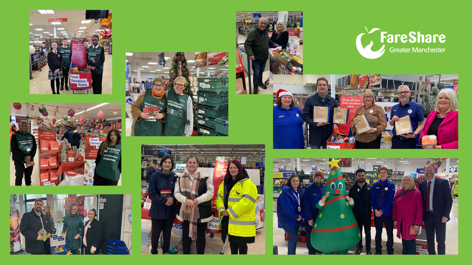 Tesco Food Heroes volunteers